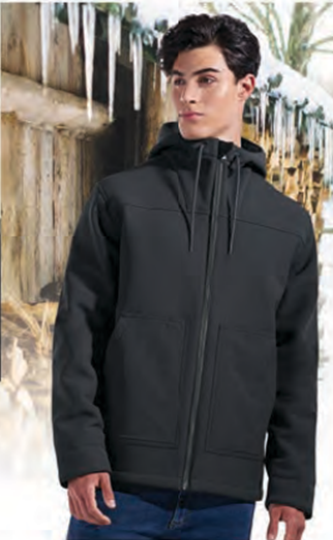 "Boulder" Hooded Soft Shell Jacket L01055