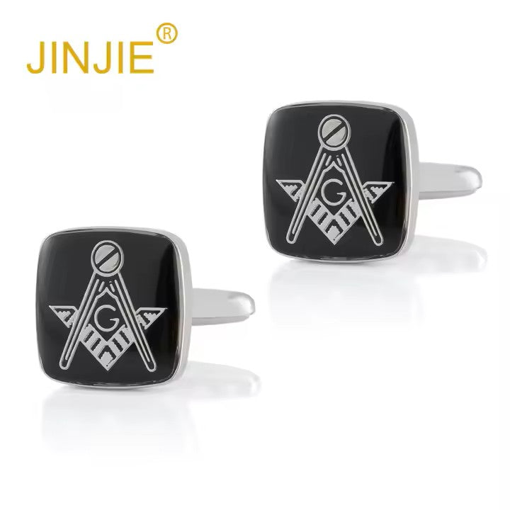 Masonic cuff links