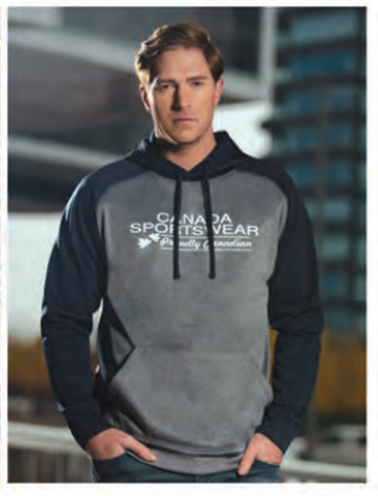 "OAKLAND" MEN'S Pullover Hooded Sweatshirt. L01630