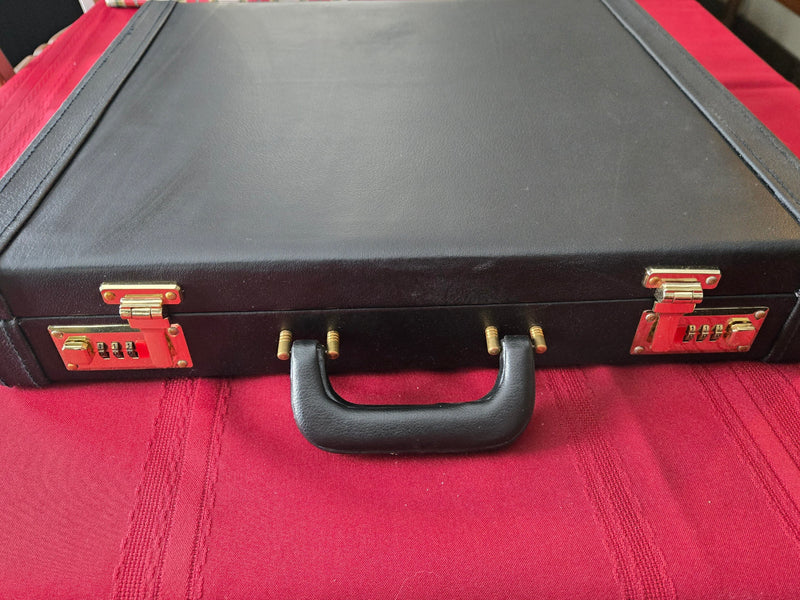 Masonic Leather Briefcase. 15x17