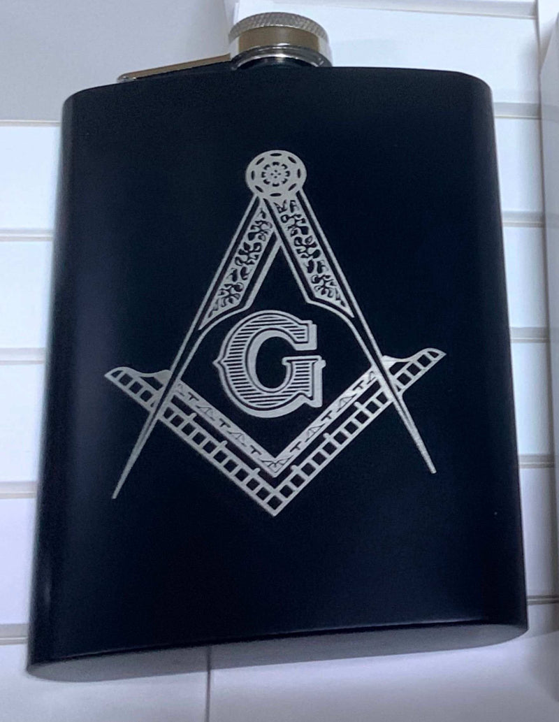 Masonic Hip Flask