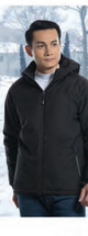 Men's Insulated Jacket w/ Detachable Hood L03400