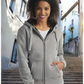 "YOLO" LADIES- Full-Zip Hooded Sweatshirt With Sherpa Fleece      L00786