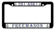 Masonic License Plate Frame